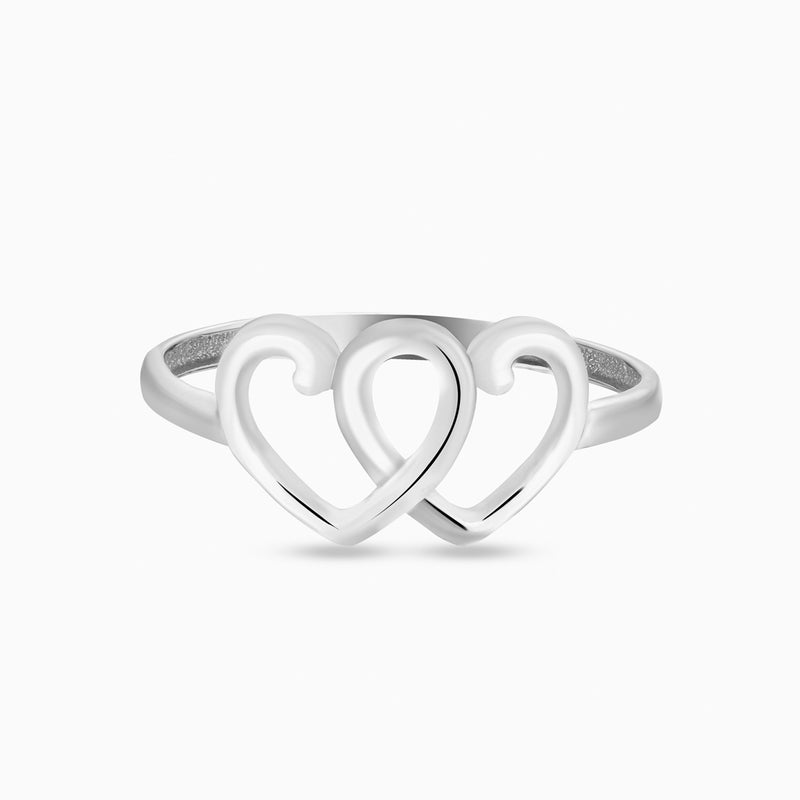 Miss L' by L'azurde Heart Ring in 18K Gold - Image 1